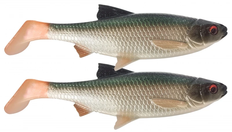 Savage Gear 3D LB River Roach Paddletail (2-Pack)